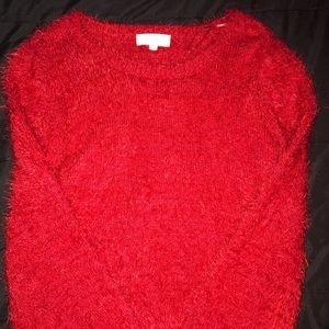 Fuzzy Holiday Sweater